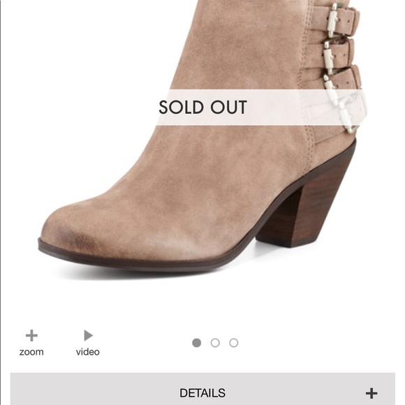 Sam Edelman Lucca 4 buckle suede  boots - Picture 6 of 6